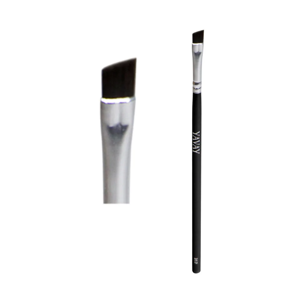 YAVAY 317 подводка коллекция для глаз веганская бровей Угловая Кисть макияжа|angled makeup