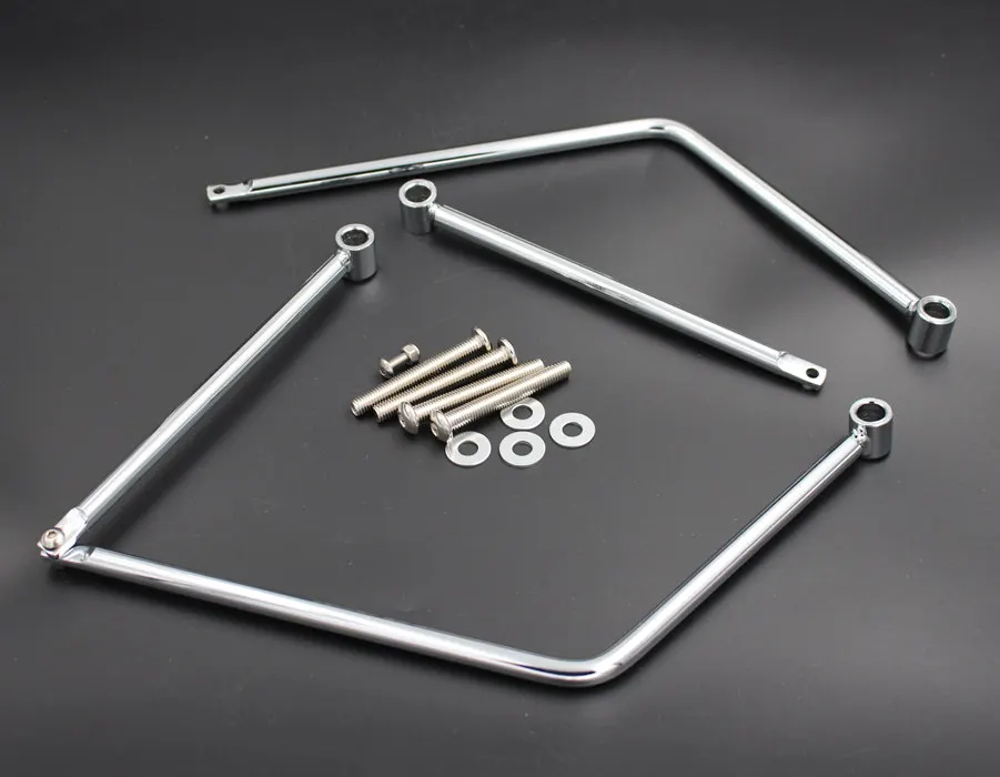 Мотоциклетный Хромированный Регулируемый кронштейн для седла VLX 400 Shadow 750|Системы