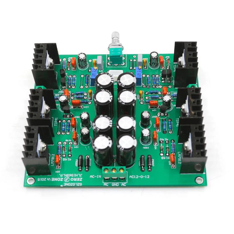 JLH hoodаудио плата класса A AC 12 В предусилитель Amp DIY Kit/готовая плата предусилителя