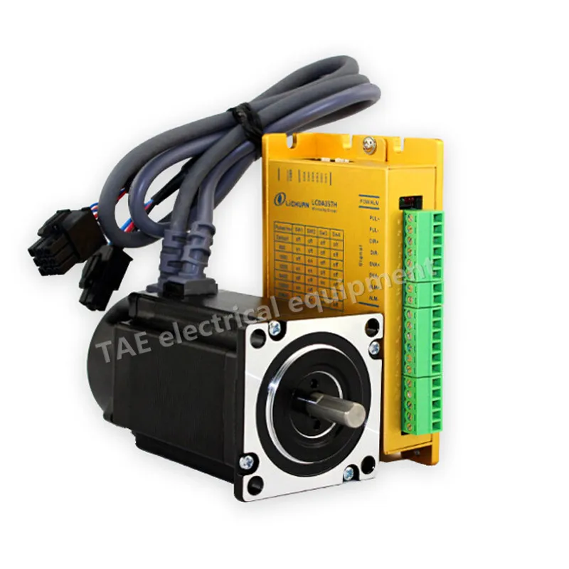 Гибридный сервопривод Nema 23 замкнутый цикл шаговый двигатель комплект 3 фазы 3.0N. m