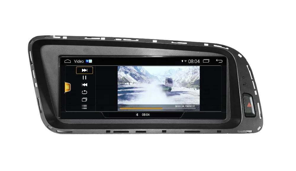 8 дюймов Android 7 1 автомобильный DVD GPS плеер навигация радио авто для Audi Q5 2009 2016