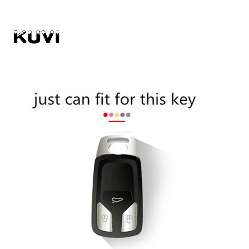 Чехол для автомобильных ключей из ТПУ для Audi A4 A5 S4 S5 B9 8W Q7 4M Q5 TT TTS RS купе родстер умный чехол для ключей