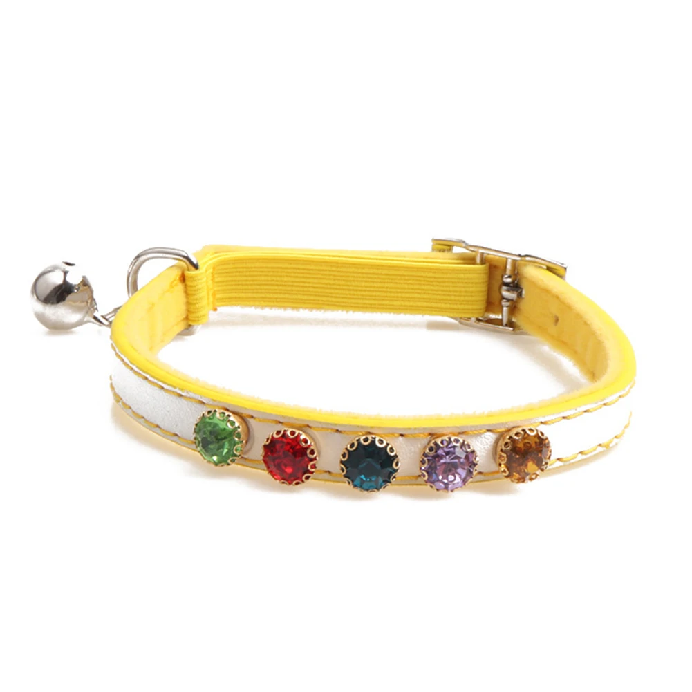 Аксессуары для собак анти потерянный звонок Мягкий регулируемый Bling Cat