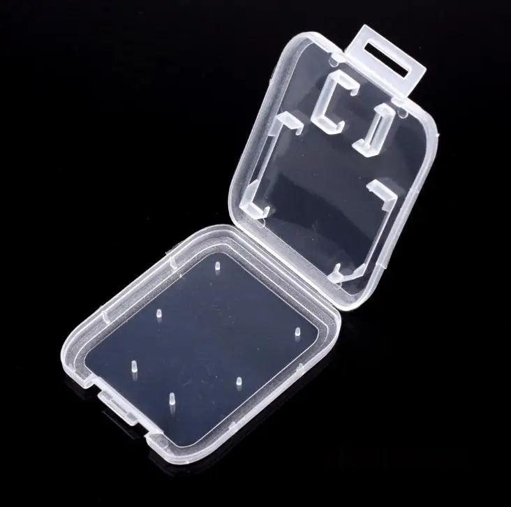 1000 шт чехол для держателя карты памяти коробка хранения SD TF пластиковый