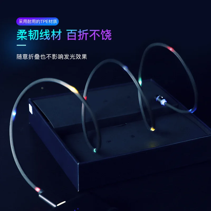Магнитный кабель для быстрой зарядки iPhone X XR XS MAX Micro USB и type C кабели цилиндрический