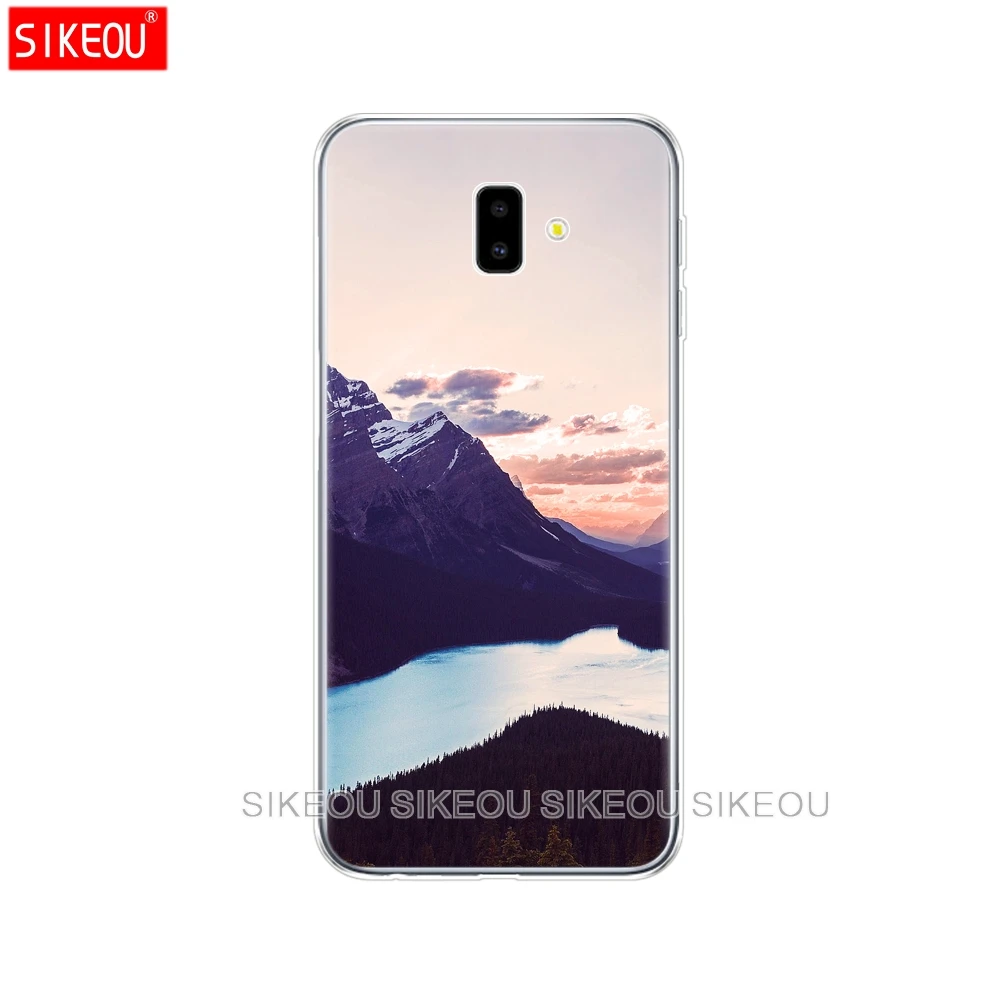 Чехол для samsung galaxy j6 чехол eu j600 Мягкий силиконовый чехол для samsung galaxy j6 plus j6+ j 6 plus j610 чехол - Цвет: 10724