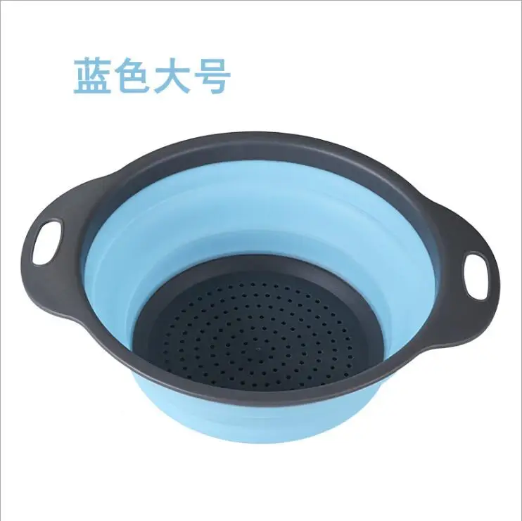 Круговая складная корзина для асфальта фильтра телескопическая фруктов набор из