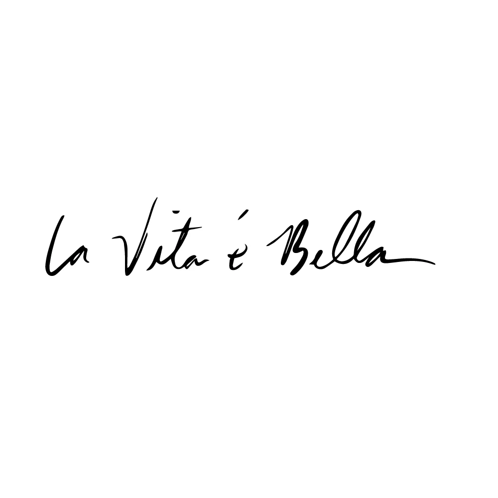 Виниловые наклейки на стену в скандинавском стиле, 100 см X 20 см La Vita E Bella, итальянские зеркальные наклейки, Декор для дома, спальни, фраза