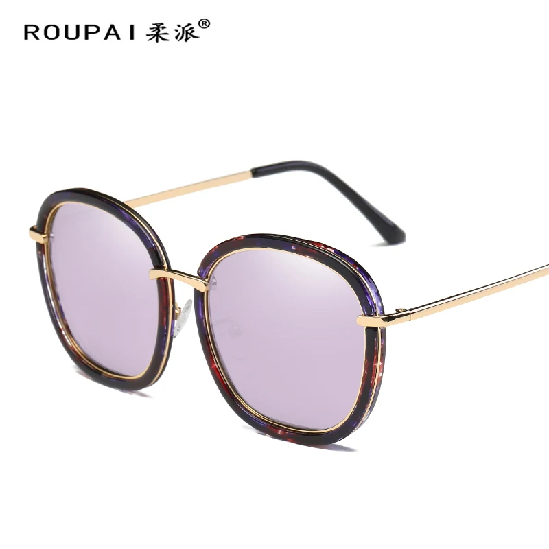 Женские поляризационные солнцезащитные очки винтажные цветные модные черные