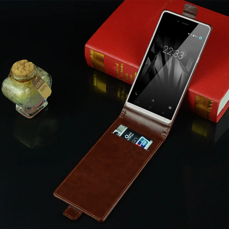 Pierves Роскошный чехол книжка с отделением для карт Micromax Bolt Q354|leather case|case for micromaxcase |