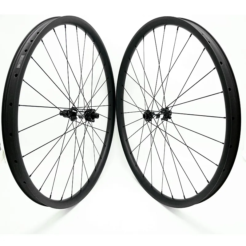 29er углеродный диск mtb колеса 30x30 мм бескамерный DT350S Велосипедное колесо boost 110x15