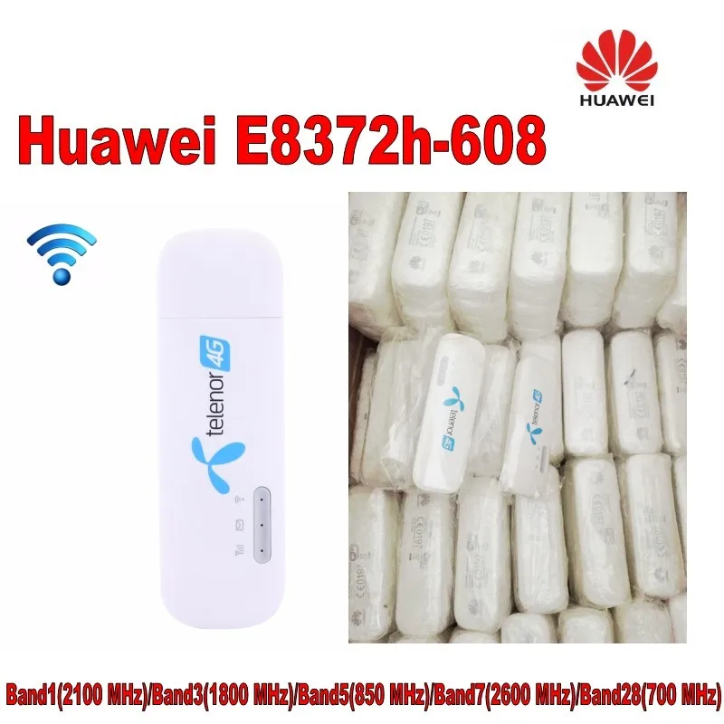 1000 шт Huawei E8372 E8372h 608 4G 150Mbps wingle USB Hotspot модем плюс 2 антенна|huawei e8372|usb antennausb 150mbps |