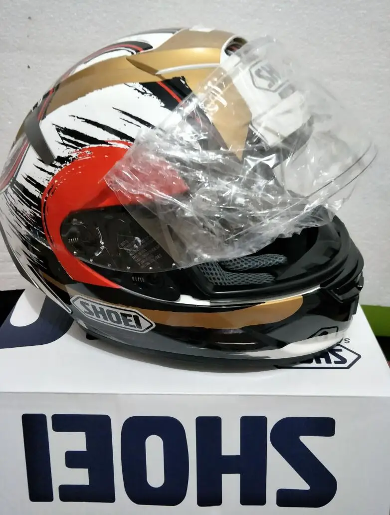 Моторная мотоциклетная шляпа полный шлем безопасности гоночного кота X14 motegi