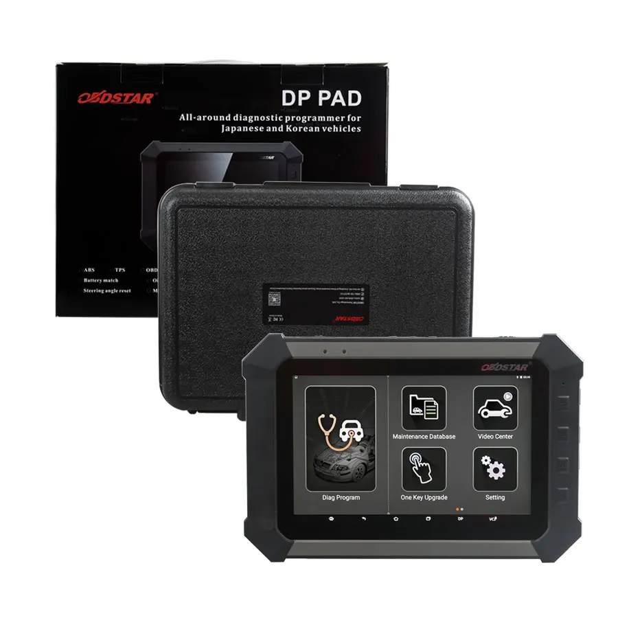 OBDSTAR DP PAD планшет IMMO ODO EEPROM PIC OBDII инструмент поддерживает иммобилайзер +