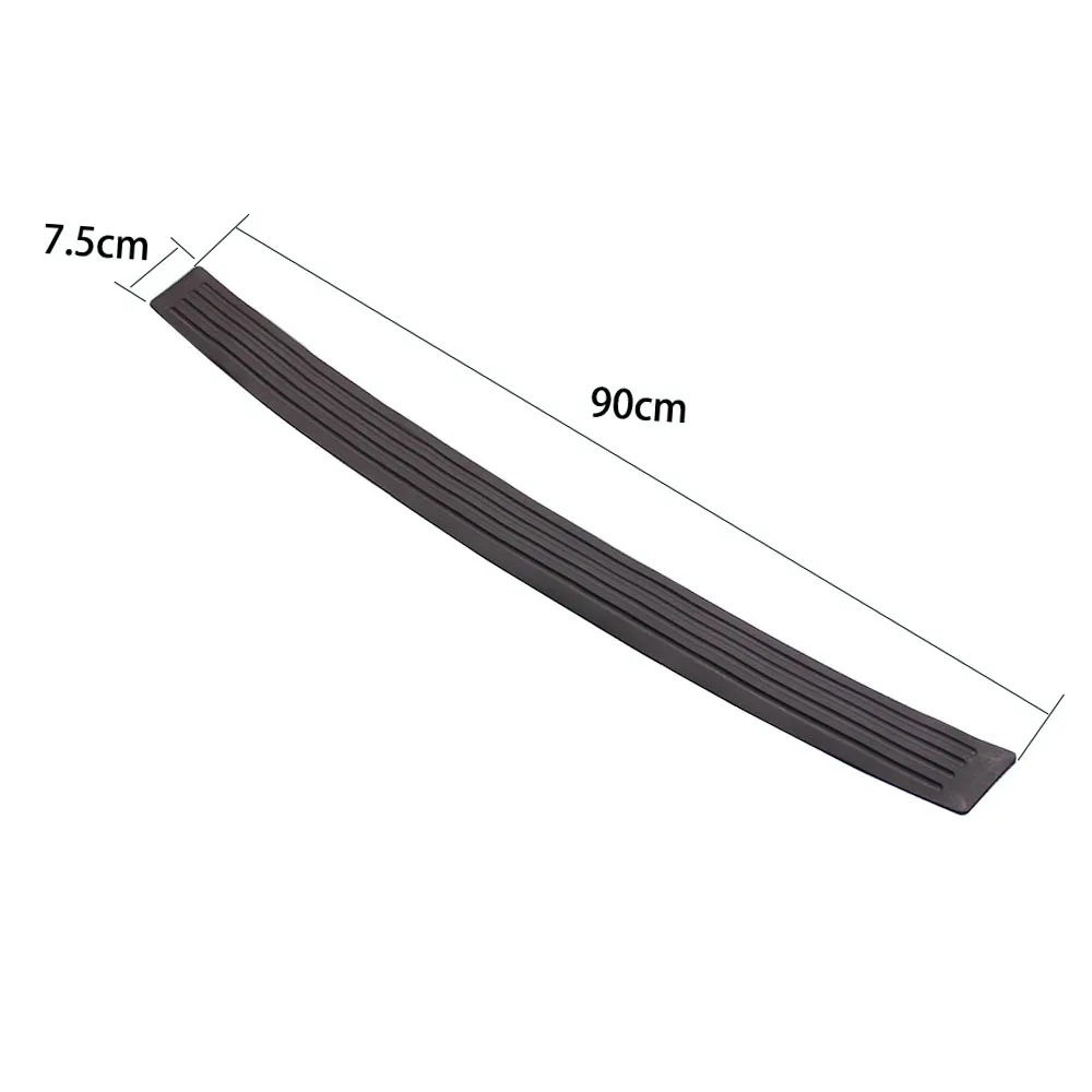 Новая наклейка на задний бампер БАГАЖНИКА АВТОМОБИЛЯ резиновая защита для Dacia