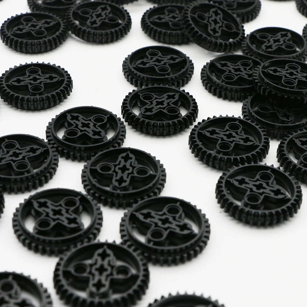 Строительные блоки оптом детали шестерня z36 зубья двойные конические оси