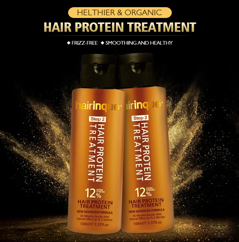 11,11 HAIRINQUE Уход за волосами 12% Кератиновое лечение волос для восстановления поврежденных волос в Африке 30 минут делает волосы прямыми