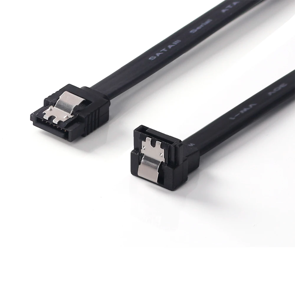 Ult-лучший SATA 3 0 III SATA3 7pin кабель для передачи данных 6 ГБ/сек. SSD Угловой HDD жесткий