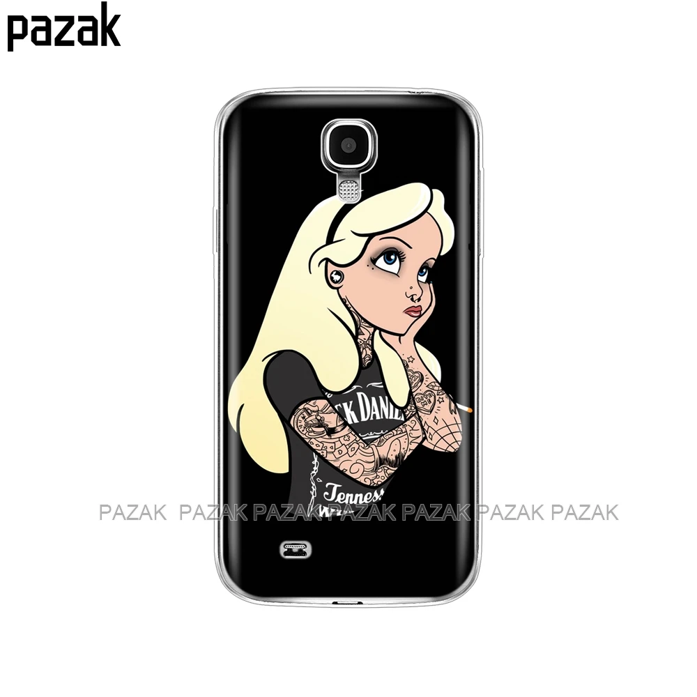 Silicone Soft Case For Samsung Galaxy S4 i9500 TPU Cover For Samsung S4 Phone shell da Hoesje Protective For S 4 phone shell - Цвет: 34300
