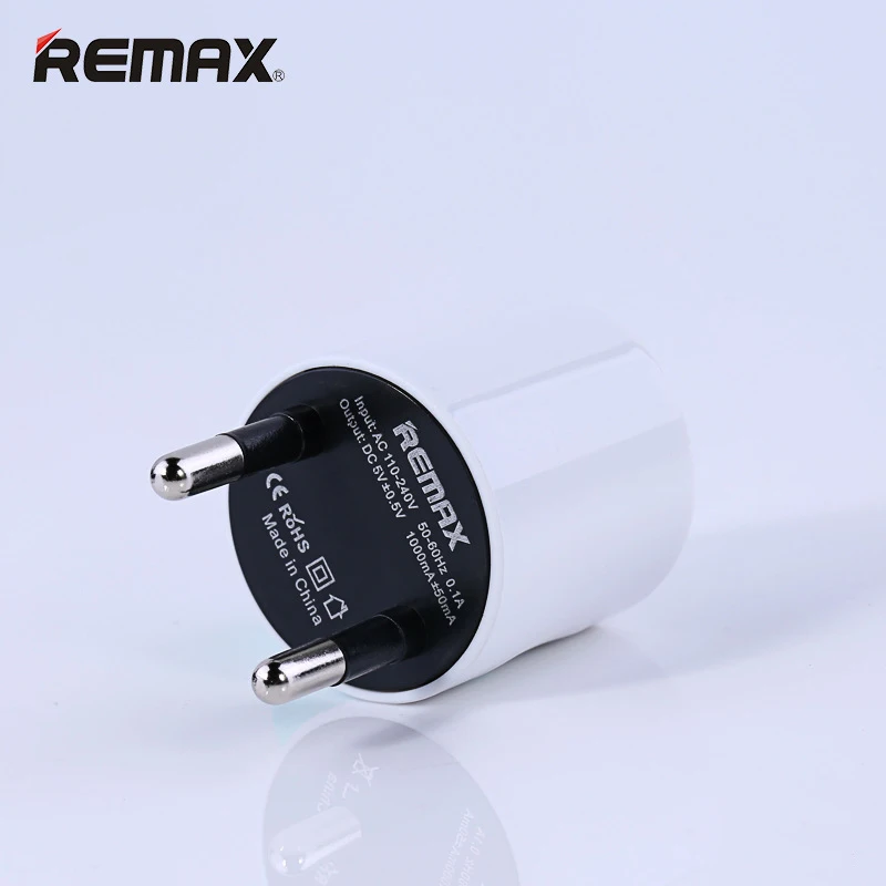 REMAX 5V 1A USB зарядное устройство для телефона EU US розетка портативное настенное