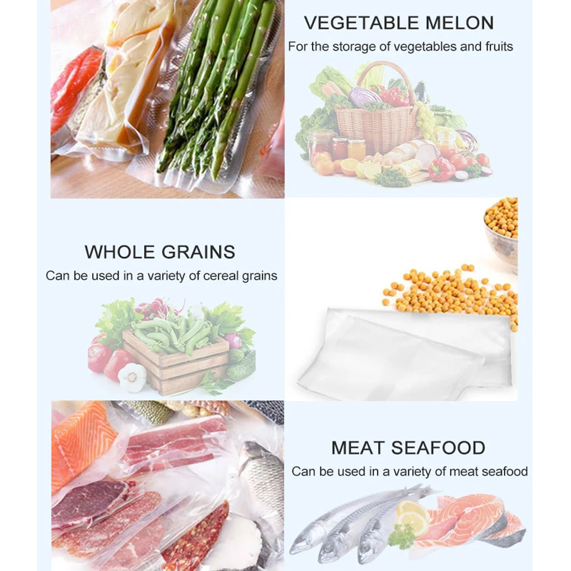 ATWFS 4 рулона вакуумный упаковщик упаковочная машина для сумок кухонный вакуумный контейнер упаковочная машина вакуумный мешок для хранения пищи вакуумный мешок