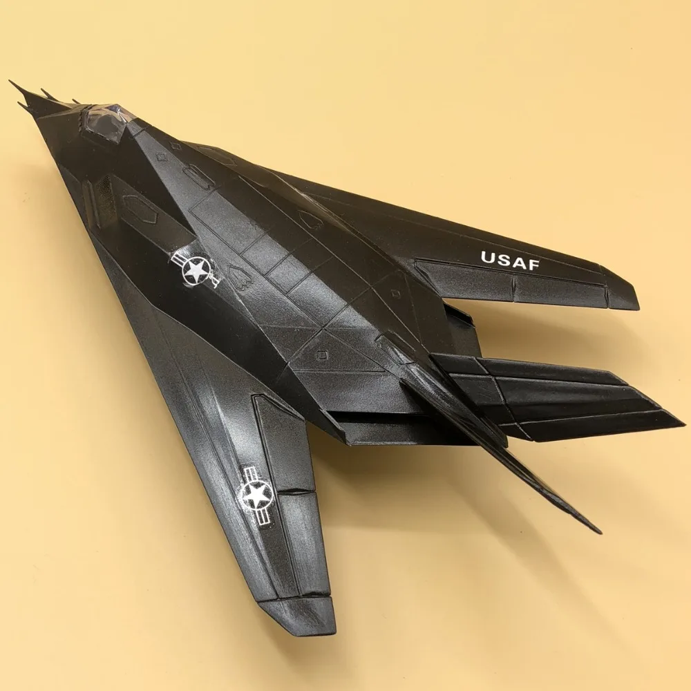 1: 72 Масштаб Модель самолета F117 Ночной Ястреб