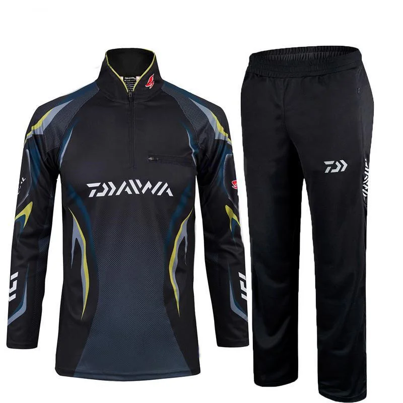 

Новый Daiwa для мужчин рыбалка брюки для девочек комплект летней одежды из дышащего материала с защитой от ультрафиолета для рыбалки рубашки ...