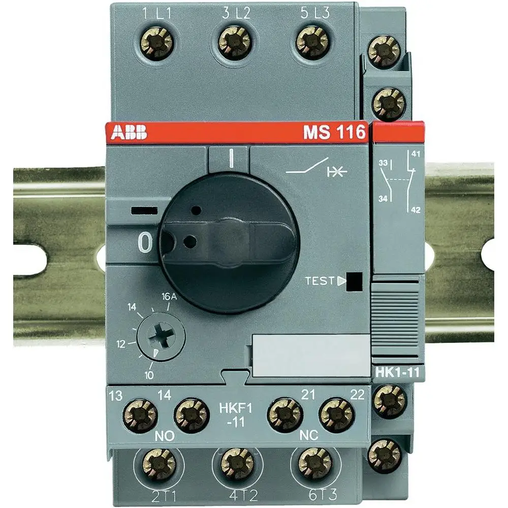 Двигатель ABB протектор MS116 4 (2 5 4.0A) новый оригинальный 1 шт.|ЖК-экраны и панели для
