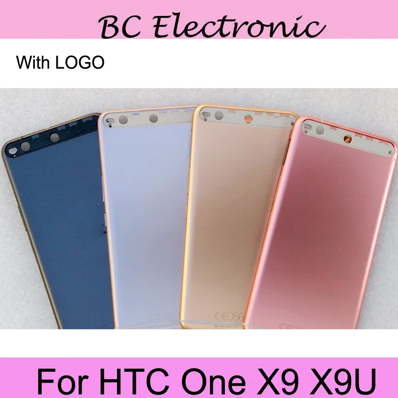 

Original Metal Rear Housing Door For HTC One X9 X9U Back Battery Cover Case with Volume + Power Button + Camera Lens Assembly