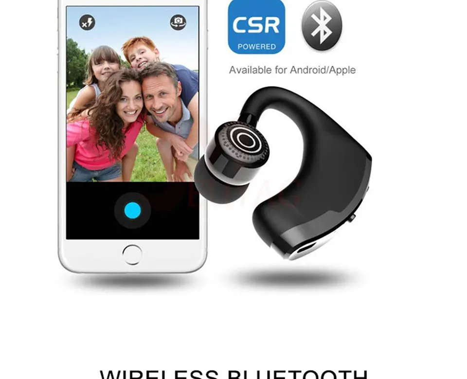 MEUYAG, новинка, V9, беспроводные Bluetooth наушники, Автомобильная гарнитура, бизнес гарнитура с микрофоном, ушной крючок, наушник для iPhone, samsung