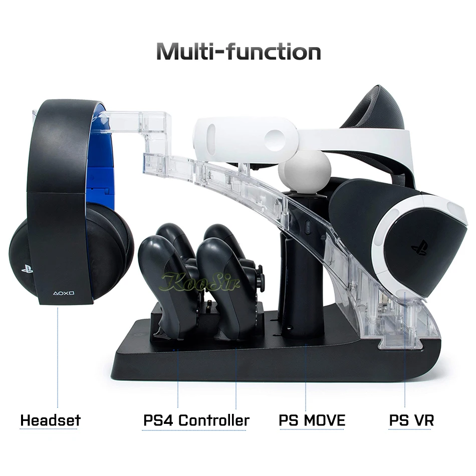 PS Move Motion PS4 контроллер PSVR гарнитура витрина для хранения джойстик зарядная док-станция Подставка держатель для PS VR MOVE