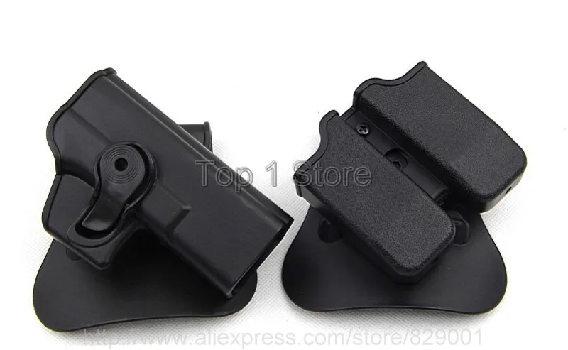 Коллекционная кобура для пистолета GLOCK 17/19 RH 3 шт. хранения Полимерная Кобура Roto