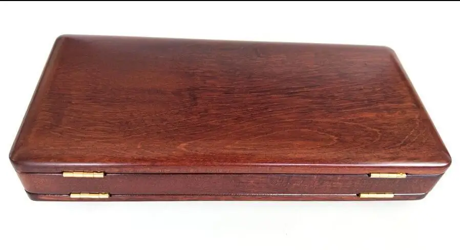 

1pcs excelente Wooden oboe reeds case hold 40 pcs reeds