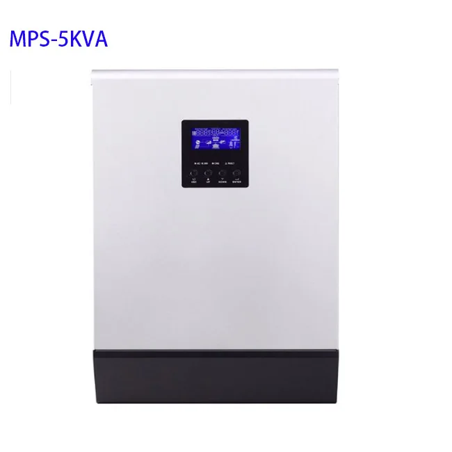 Солнечный инвертор 5KVA 80A MPPT автономный инвертор 48V 220 V/230 V Гибридный Инвертор Чистая синусоида Инвертор 60A зарядное устройство