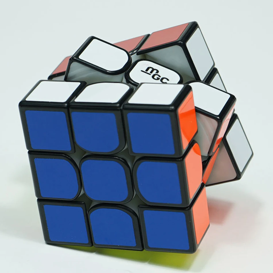 Оригинальный Магнитный Волшебный куб YJ MGC V2 M 3x3x3 версия 2 Yongjun 2*2 скоростной для