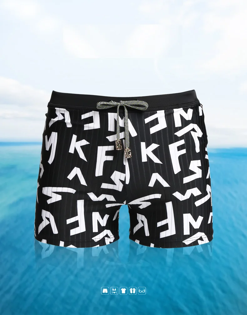 Gailang, мужские плавки, купальный костюм, одежда для бассейна, шорты, maillot de bain, сексуальное бикини, одноцветные боксеры с принтом, трусы для бега