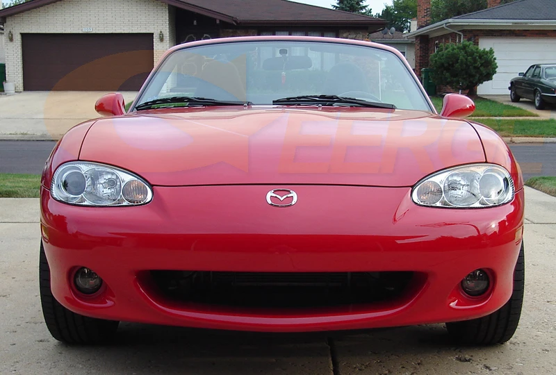 Для MAZDA MX-5 MIATA 2001 2002 2003 2004 2005 отличные глаза ангела Ультра яркое освещение CCFL ангельские глазки комплект halo кольца