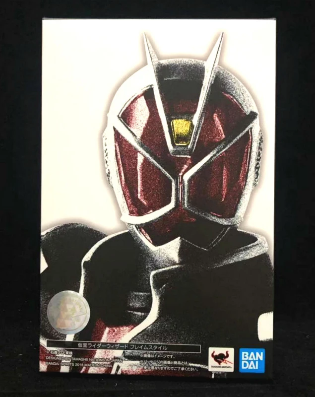 Оригинальный BANDAI spirches Tamashii NACES S. H. Figuarts shf Action Figure Kamen Rider Wizard стиль пламени &quotKamen
