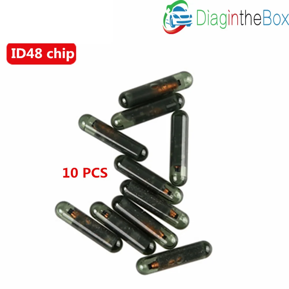 2018 Высокое качество 10 pc/sets ID48 чип для XHORSE VVDI2 48 транспондера копир программист |