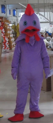Red Turkey Mascot Costume Chicken Adult Size Advertisement Costumes Halloween Fancy DRESS Multiple Color Free Shipping | Тематическая