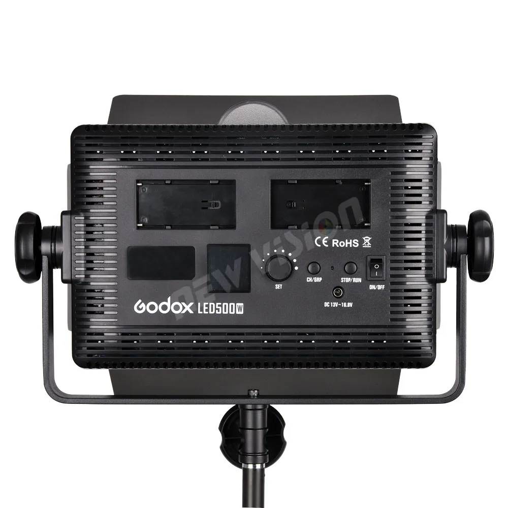 Godox светодиодный 500 W 5600 K белая лампа Светодиодный Свет непрерывного освещения беспроводной пульт дистанционного управления