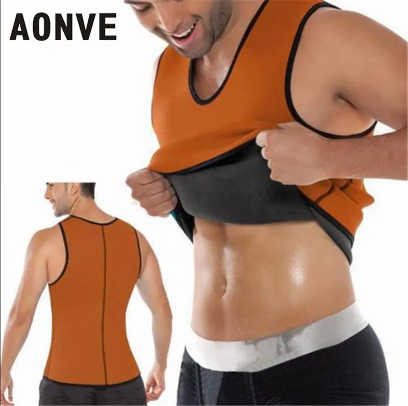 AONVE уменьшающий Талию корсет пояс живота оболочка Для мужчин Shaper жилет тела
