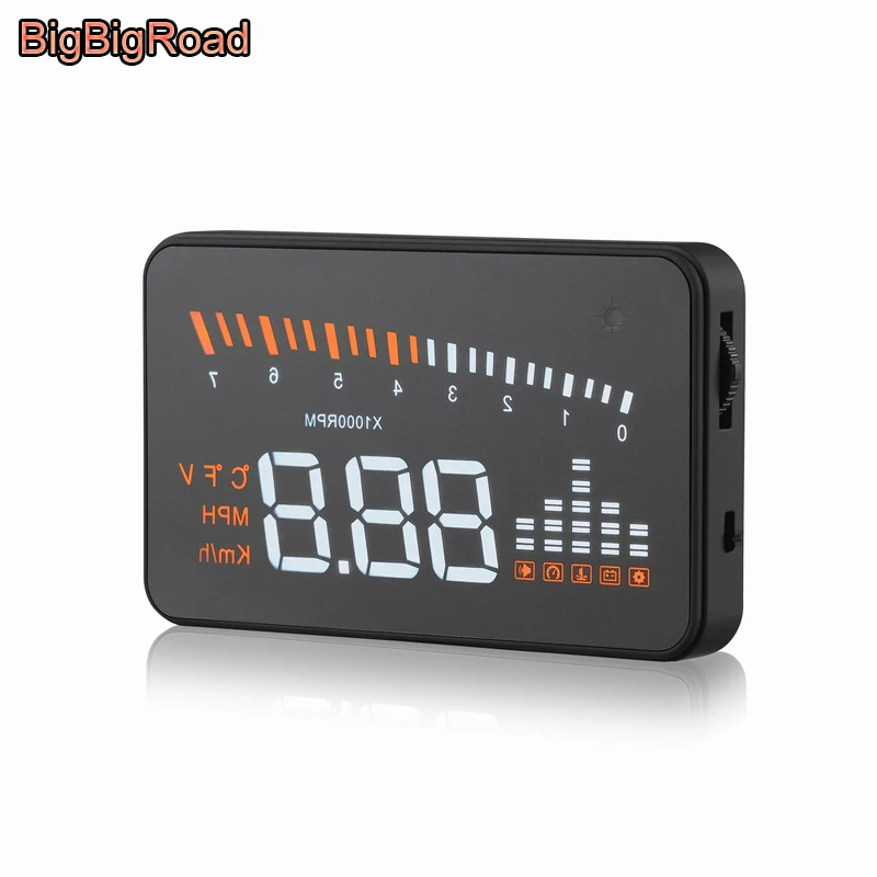 Проектор лобового стекла BigBigRoad OBD2 для Renault Laguna Megane II 1 2 3 4|Проекционный дисплей| |