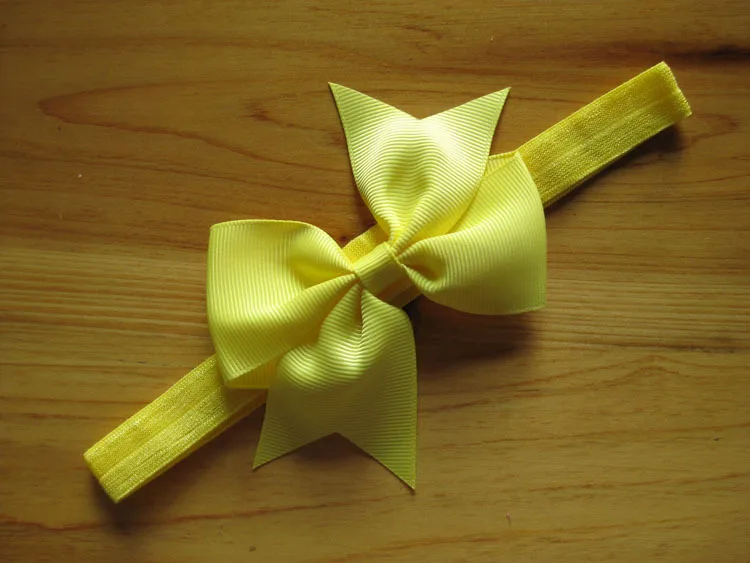 60 шт. повязка на голову для маленьких девочек повязки новорожденных атласная с