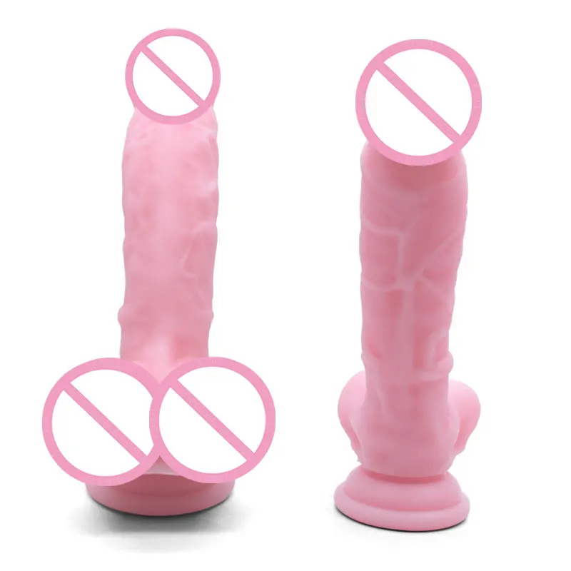 DLX жидкий силиконовый светящийся фаллоимитатор игрушки для интима женщин член