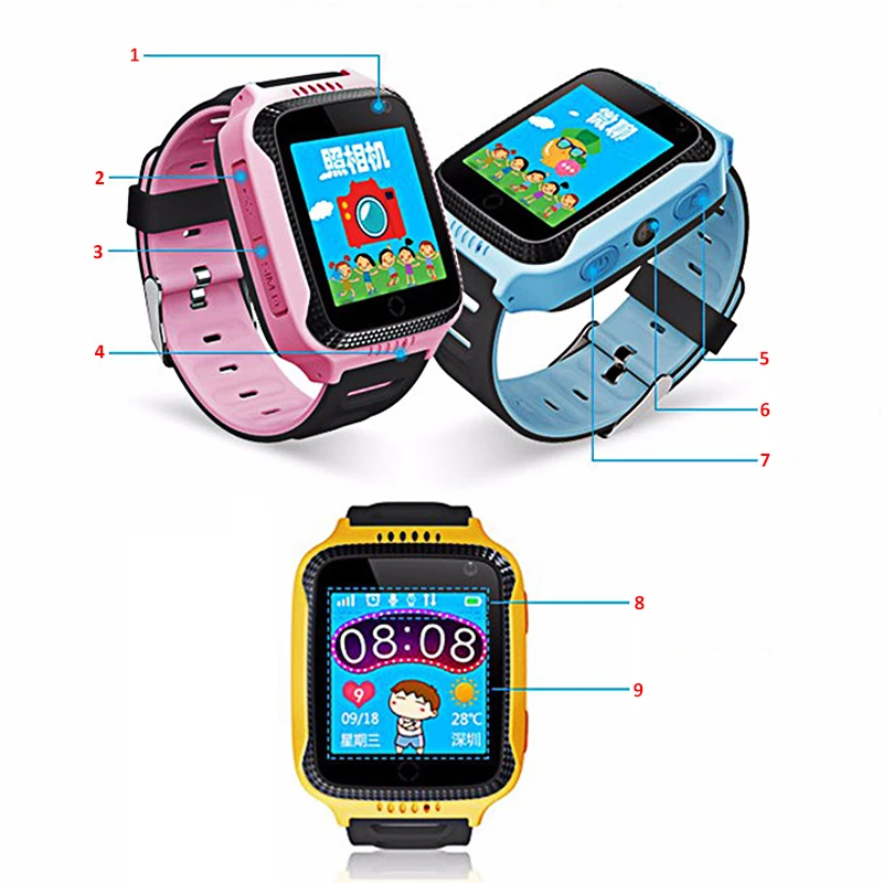 Q528 Y21 Q42 gps Детские Смарт-часы с камерой и фонариком детские часы SOS устройство обнаружения вызова трекер ребенок безопасный vs Q750 Q100