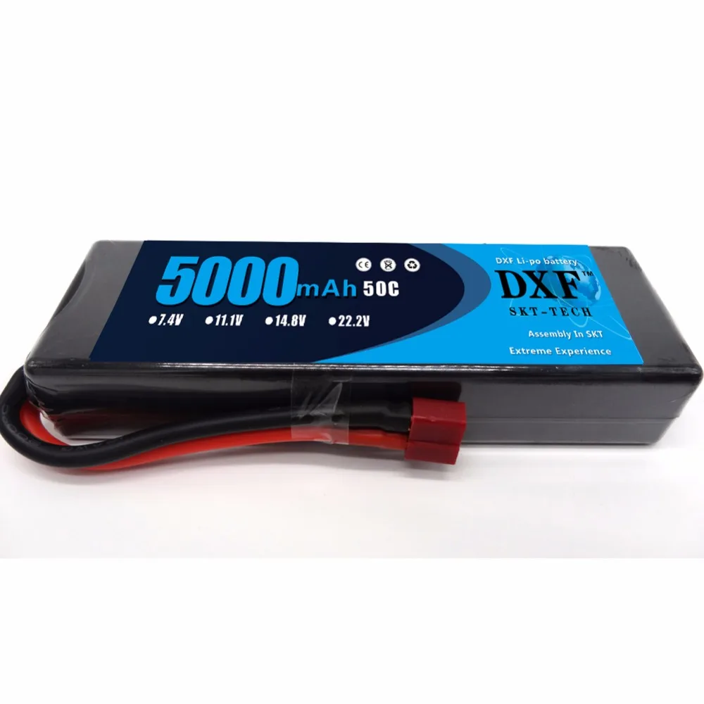 Литий полимерная аккумуляторная батарея DXF 2S 7 4 в 5000 мАч 50C литий полимерные