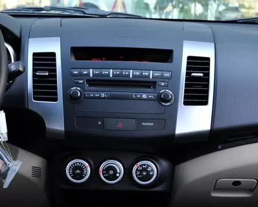 8'ɺndroid 9 0 четырехъядерный автомобильный DVD GPS плеер для MITSUBISHI Outlander 2006-2012 радио