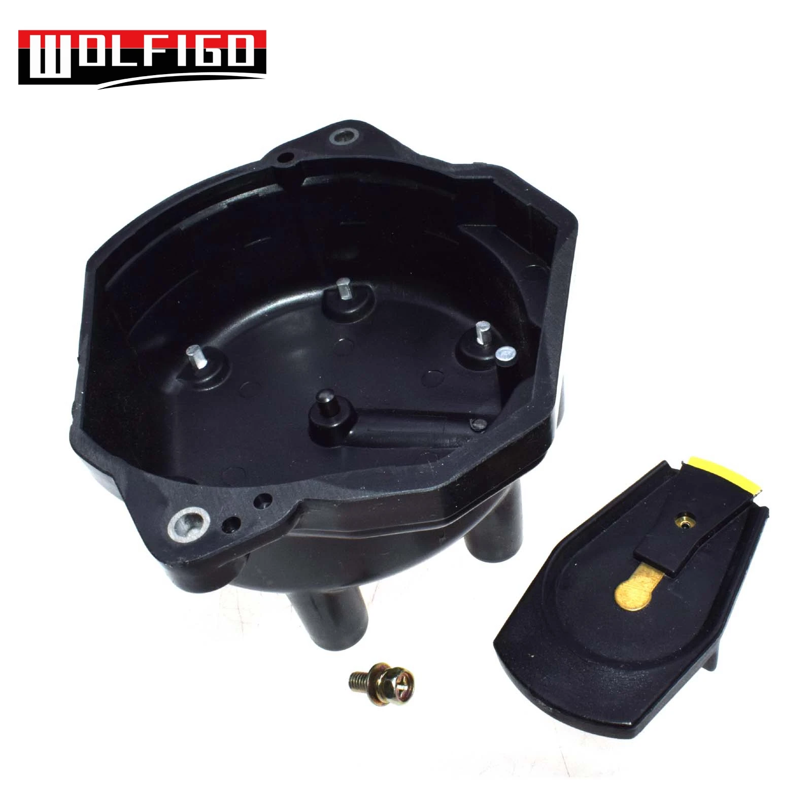 WOLFIGO 2 шт./1 шт. дистрибьютор крышка ротор распределителя для 1996-2004 Nissan Frontier Pathfinder Xterra 221571W600, 221620W000