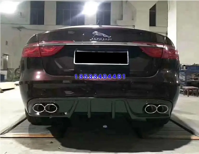 XF автомобильный диффузор бампера из углеродного волокна спойлер+ Автомобильная боковая юбка+ Автомобильный спойлер подходит для Jaguar XF XFL
